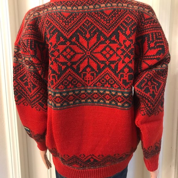 Dale of Norway Red Sweater Size Small - Picture 7 of 16